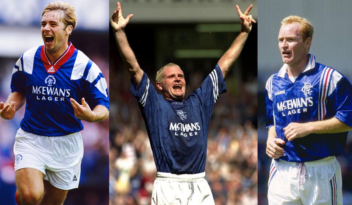 Le maglie dei Rangers di Glasgow marchiate adidas