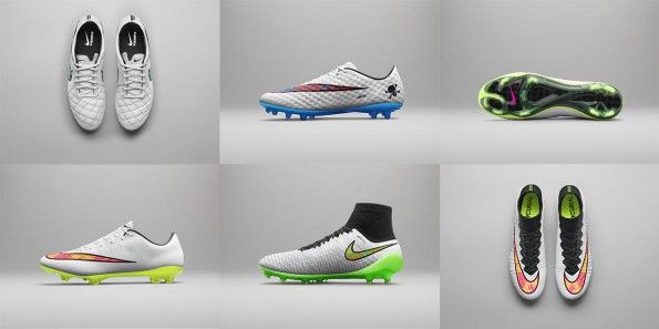 Hypervenom, Mercurial, Magista e Tiempo in versione white
