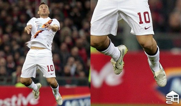 Francesco Totti (Roma) Nike Tiempo Legend V CUSTOM
