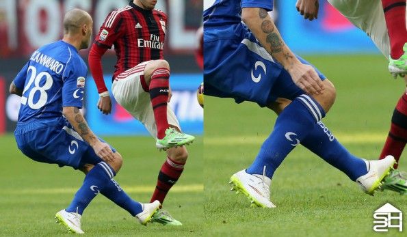 Cannavaro (Sassuolo) Nike Mercurial Vapor X Shine Through