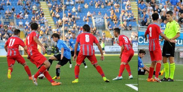 Font numeri Cremonese 2014-15 home kit