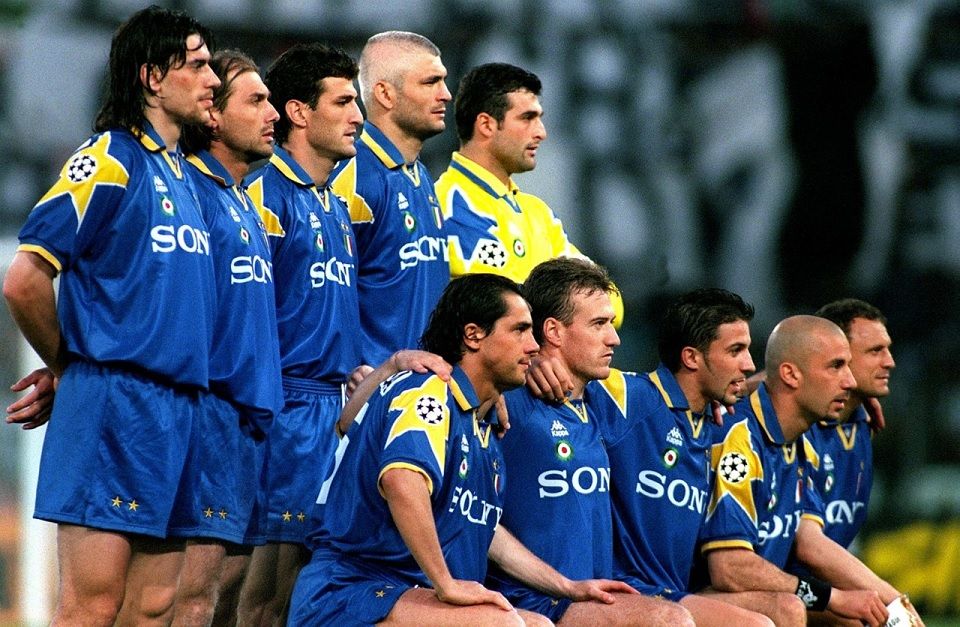 Maglia Juventus Del Piero 1995/1996 Pantaloncini Finale Champions League Retrò 