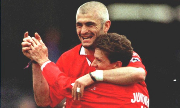 Ravanelli Juninho Middlesbrough 96-97