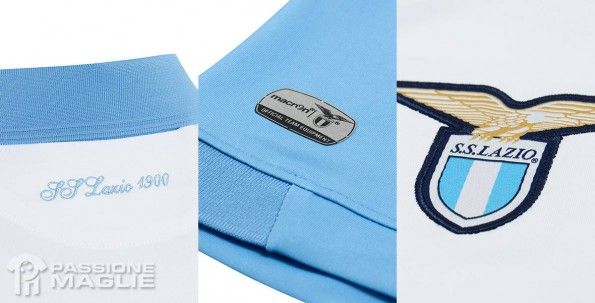 Dettagli maglia Lazio -9 Macron