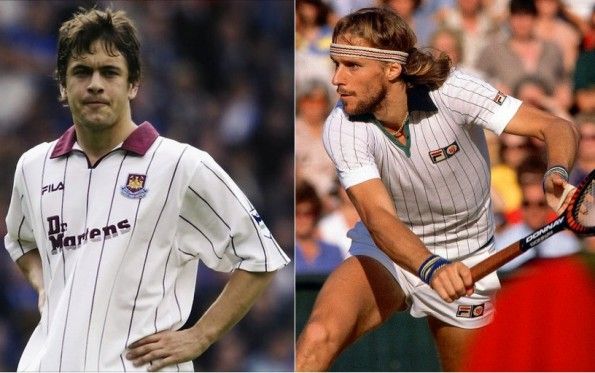 Fila e le pinstripes: Joe Cole e Bjorn Borg