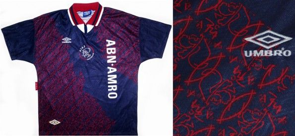 Maglia Umbro trasferta Ajax 1994-1995