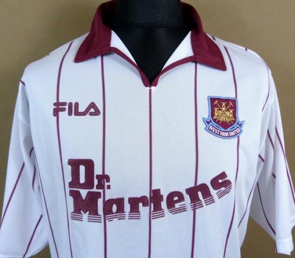 West Ham le maglie culto di Fila dal 1999 al 2003