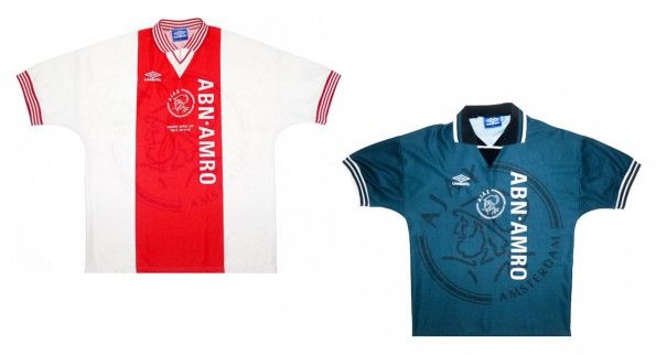 Maglie Ajax 1995-1996 Umbro