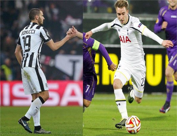 Bonucci ed Eriksen