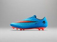 Tomaia scarpe Hypervenom Nike blu Highlight Pack