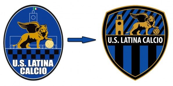 Nuovo stemma Latina calcio