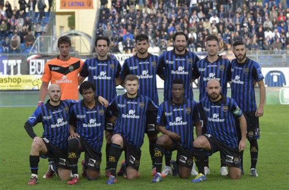 Formazione Latina contro il Vicenza - Serie B 2014-15