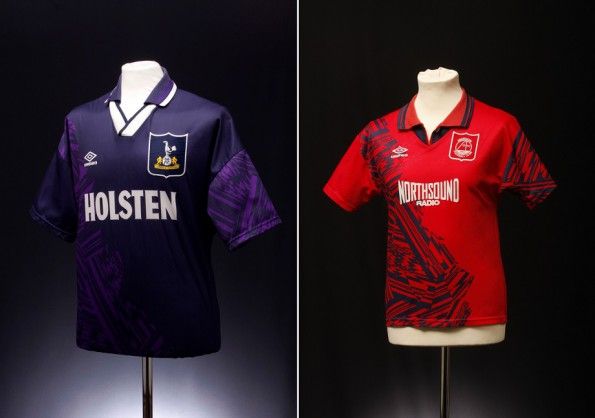 Maglie Tottenham e Aberdeen 1994-1995
