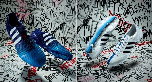 Scarpe Nitrocharge blu, 11pro bianche