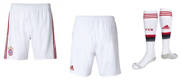 Pantaloncini calzettoni Bayern away 2015-16