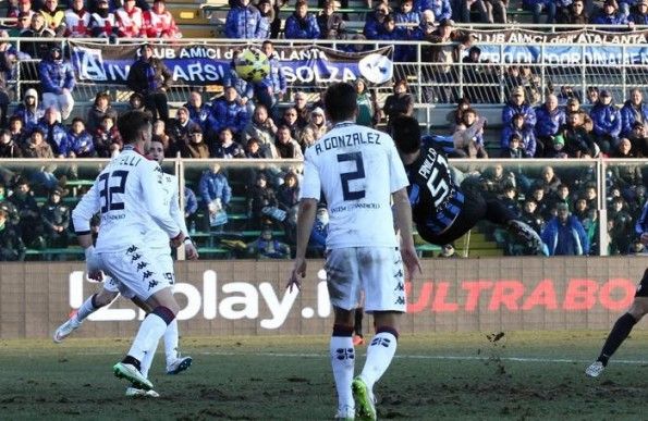 Rovesciata Pinilla Atalanta-Cagliari