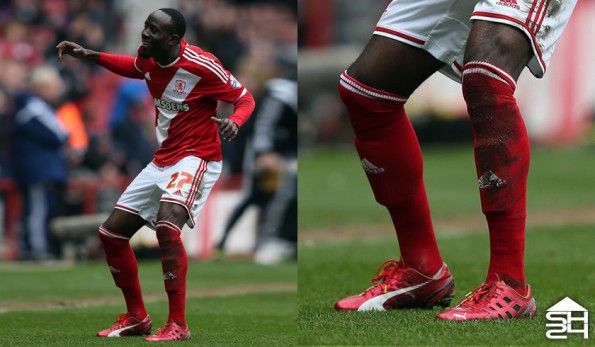 Albert Adomah (Middlesbrough) - Puma evoSpeed Ferrari F947