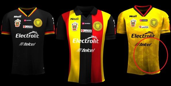 Maglie Leones Negros Lotto 2014-2015