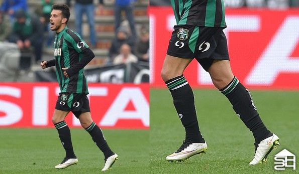 Sansone (Sassuolo) - Nike Mercurial Superfly IV #shinethrough