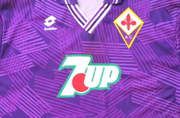 Sfondo maglia Fiorentina Lotto 1992-1993