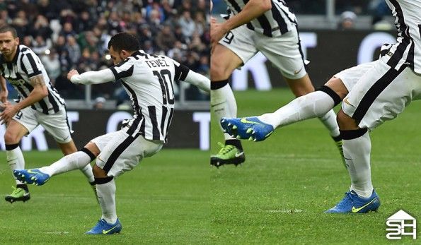 Carlos Tevez (Juventus) - Nike Tiempo Legend V #highlight
