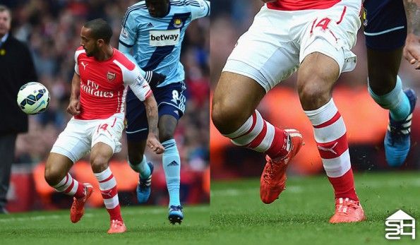 Walcott (Arsenal) - adidas F50 adizero #therewillbehaters