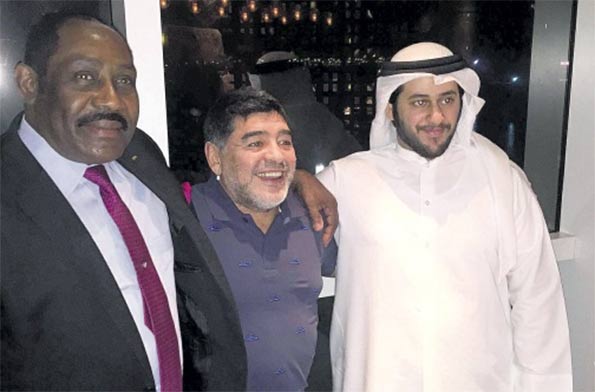 Maradona, Burrell, Al Rumaithy