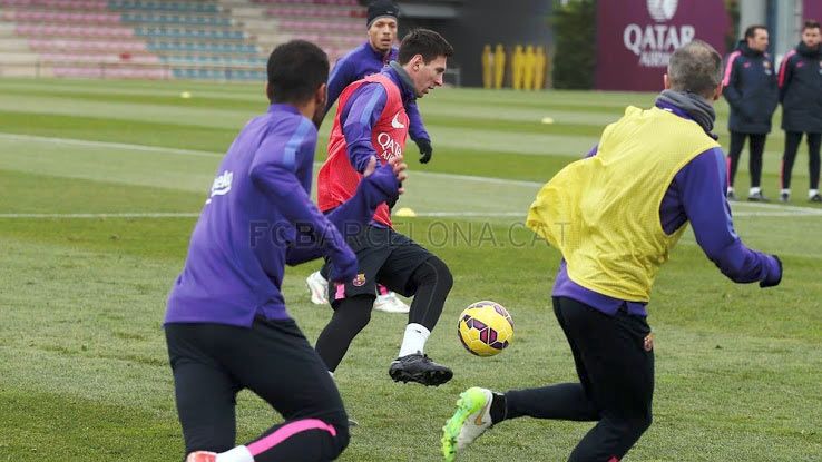 Allenamento Messi prototipo adidas