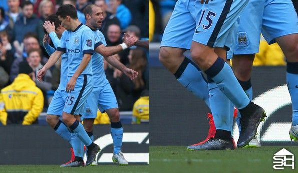 Jesus Navas (Manchester City) - Nike Mercurial Superfly IV Custom