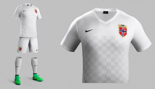 Seconda maglia Norvegia 2015-2016