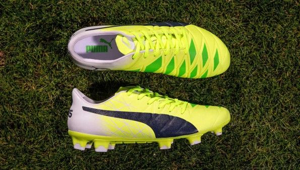 Scarpe Puma evoAccuracy giallo-verdi