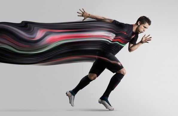 Cristiano Ronaldo maglia trasferta Portogallo 2015-16