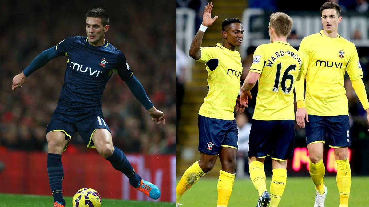 Maglie trasferta Southampton 2014-2015