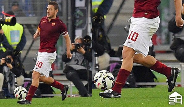 Francesco Totti (Roma) - Scarpe Nike Tiempo Legend V Premium "Totti"