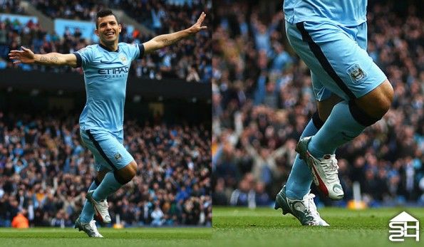 Sergio Aguero (Man City) - Puma evoSpeed Dragon