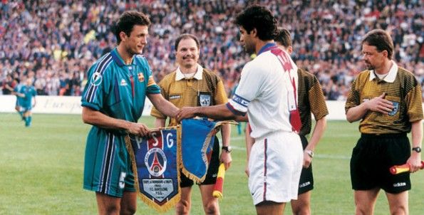 PSG-Barcellona finale Coppa delle Coppe 1996-1997