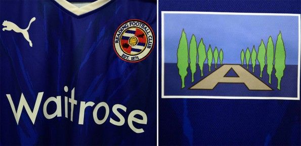 Dettagli maglia Reading logo The Avenue School