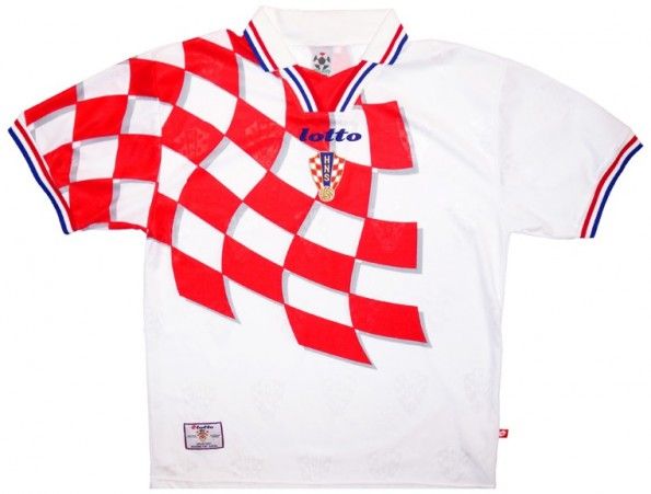 Maglia Croazia 1998 mondiali Lotto