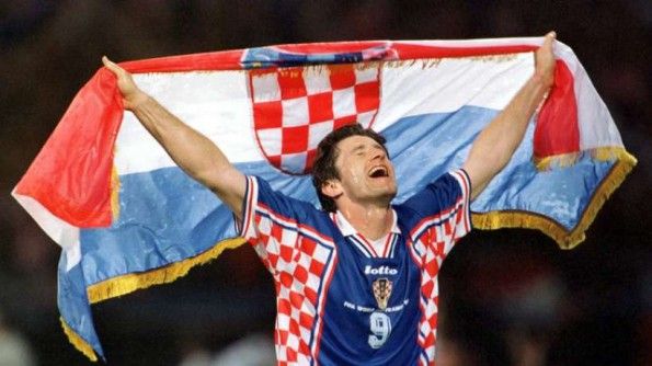 Suker esulta per la sua Croazia