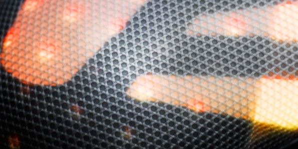 Dettaglio tomaia in mesh adizero 99g