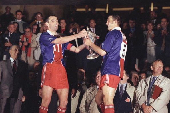 Vittoria Coppa di Francia 1992-93 del PSG