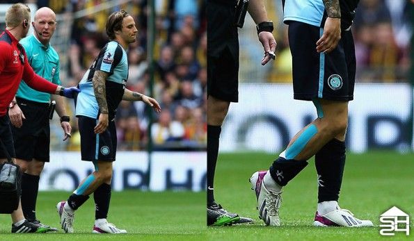 Sam Saunders (Wycombe Wanderers) - adidas F50 adizero 2