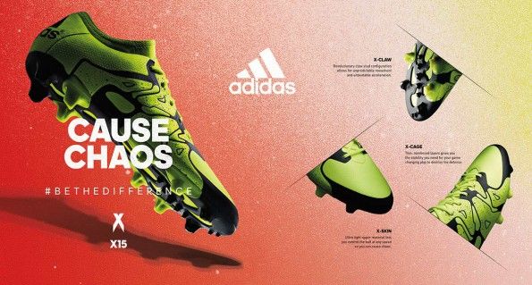 Scarpe X adidas infografica