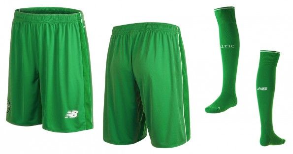 Pantaloncini calze Celtic away 2015-2016 verdi