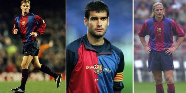 Prime maglie Barcellona firmate Nike