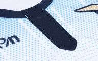 Lingua in mesh, particolare colletto Lazio