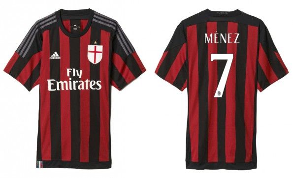 adidas maglia milan 2015