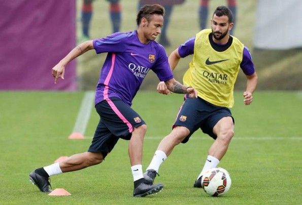 Allenamento Neymar Hypervenom II
