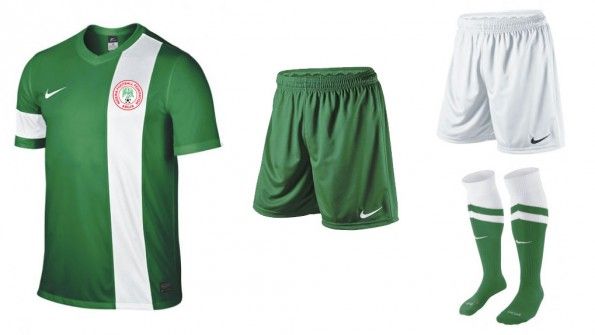 Kit Nigeria home 2015 Nike