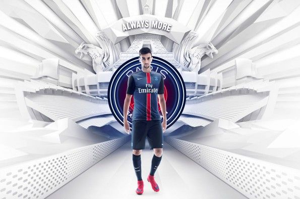 Pastore indossa la nuova maglia del PSG 2015-2016